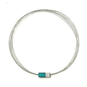 Modernist Magnetic Clasp Necklace